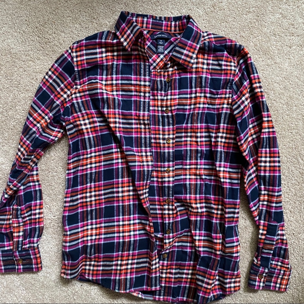 Lands End women’s Flannel